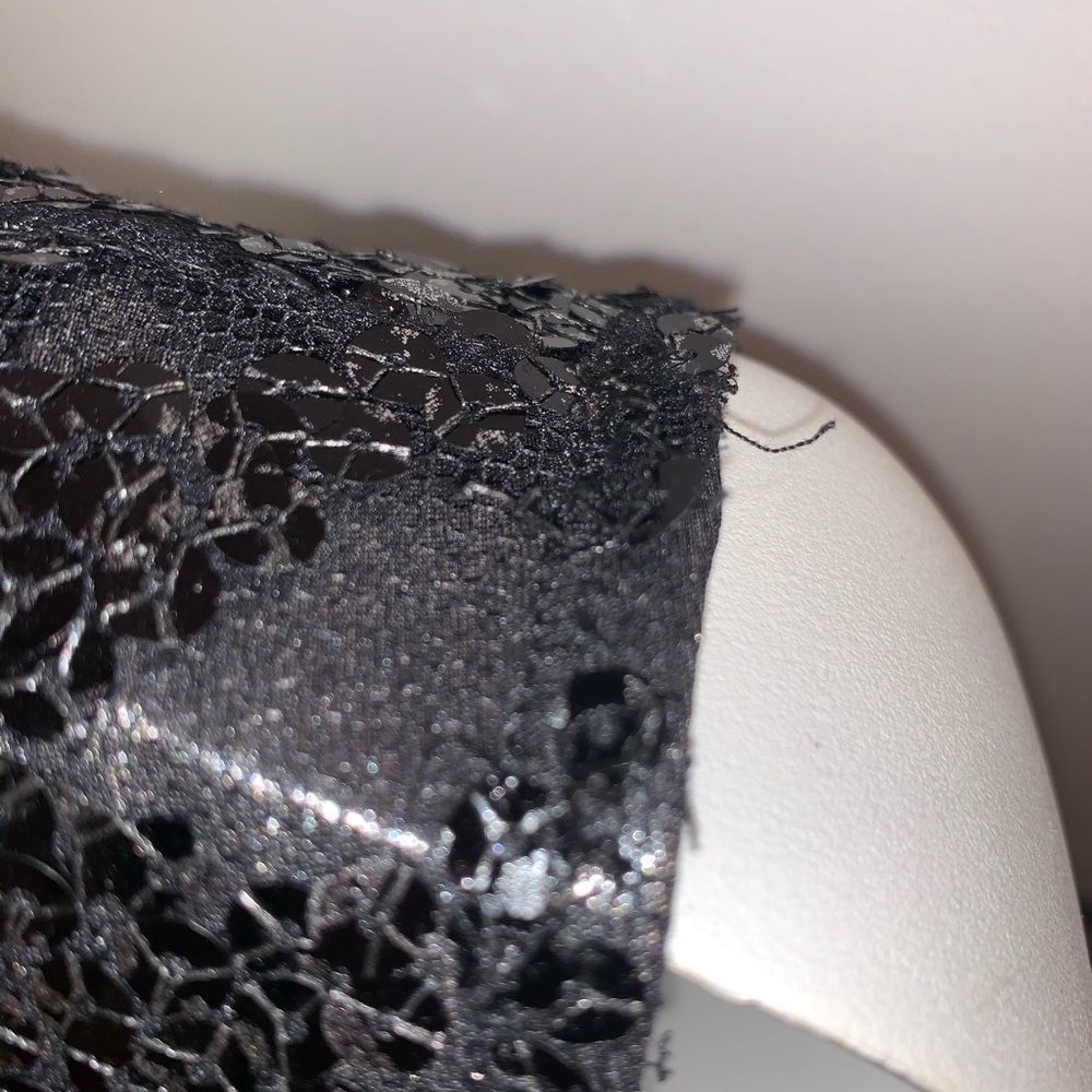 Express Size Medium Stretch Mini Sequence Dress - image 6